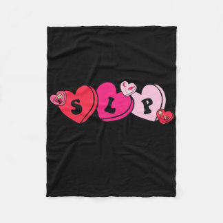 Speech Therapist Valentine's Day  Fleecefilt