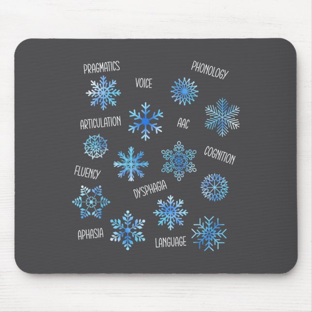 Speech Therapy Snowflake Winter Vocabulary Theme F Musmatta (Framsidan)