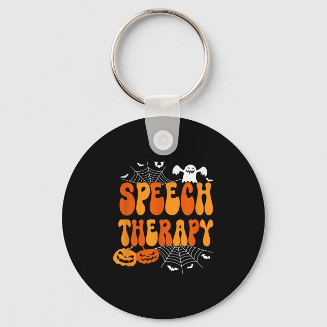 Speech Therapy Speech Therast Speech Pathology Hal Nyckelring (Framsida)