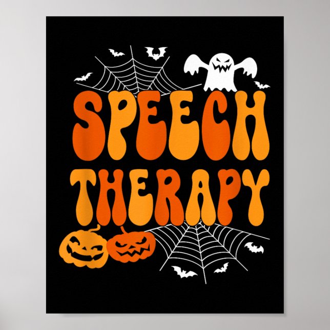 Speech Therapy Speech Therast Speech Pathology Hal Poster (Framsidan)