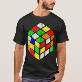 Speed Cubing Puzzle Cube for Men Women Zip  T Shirt