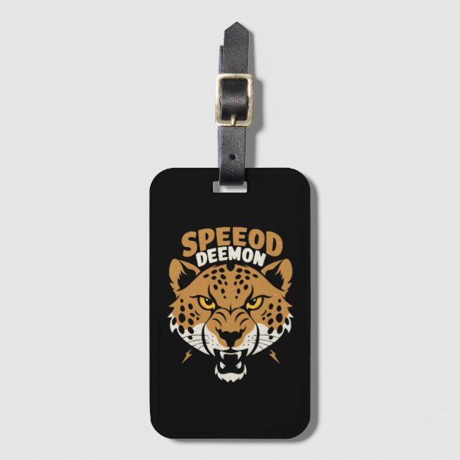 Speed Demon Bagagebricka (Framsida vertikal)