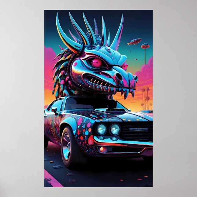 Speed Demon - Ken Gage Art Poster (Framsidan)