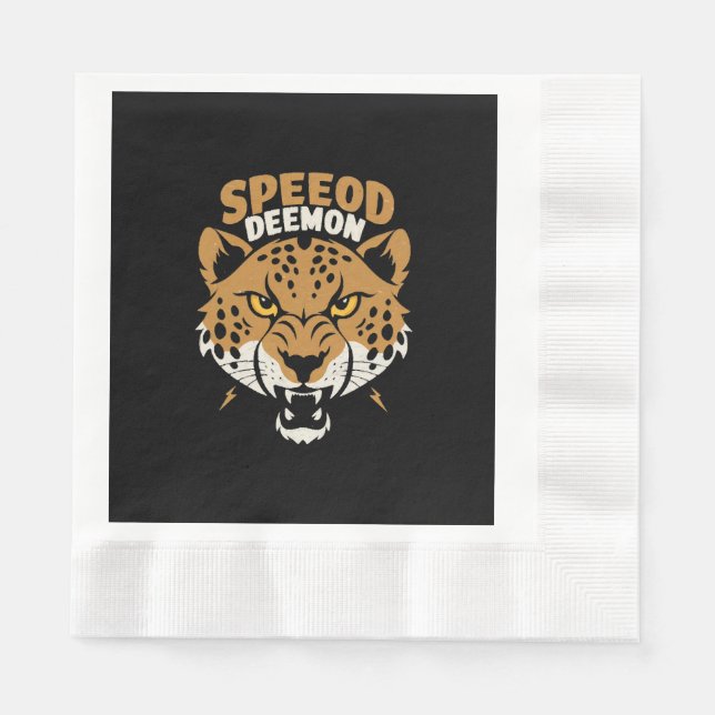 Speed Demon Pappersservett (Framsidan)