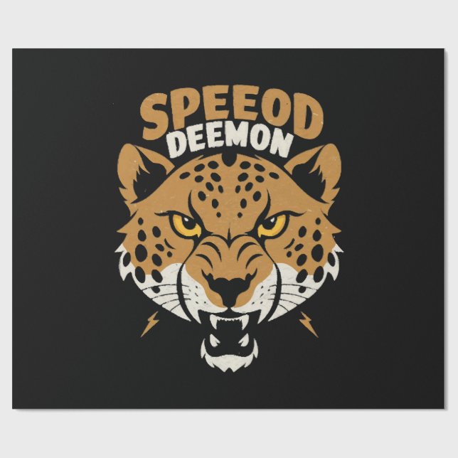 Speed Demon Presentpapper (Platt)