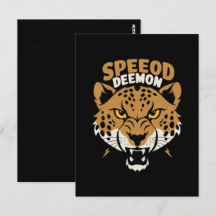 Speed Demon Vykort