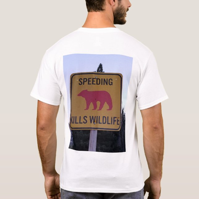 Speed Dödas Wildlife T Shirt (Baksida)