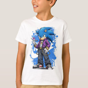 Speed Drip – Urban Sonic Style Barn T-Shirt