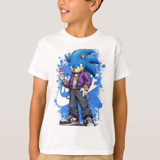 Speed Drip – Urban Sonic Style Kids' T-ShirT-Shirt T Shirt