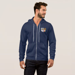 Speed Hunter (mörkt läge) | Herr Full-zip T Shirt