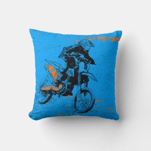 Speed Racer - Motocross Racer Ceramic Ornament Kudde