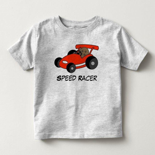 Speed Racer Tävling Car T-Shirt (Framsida)