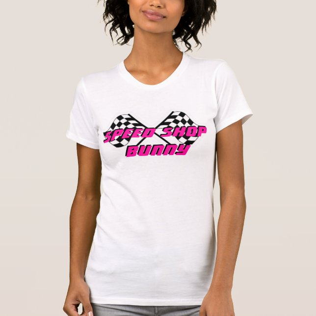 Speed Shop Bunny T-Shirt (Framsida)
