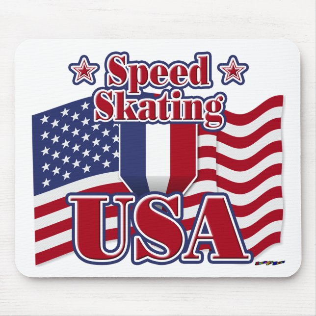 Speed Skating USA Musmatta (Framsidan)