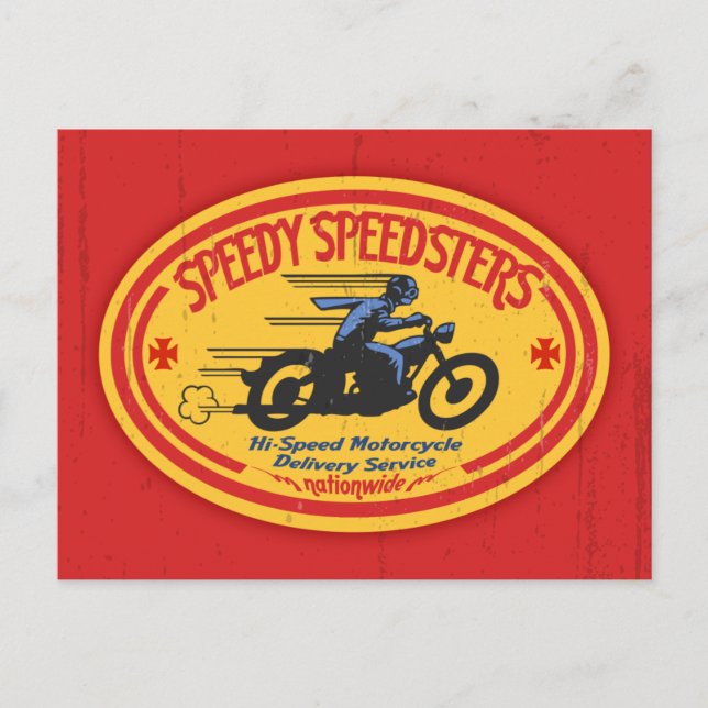 Speed Speedsters - ov Vykort (Framsida)
