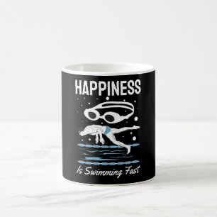 Speedo Swimmer - Lyckan simmar snabbt Kaffemugg