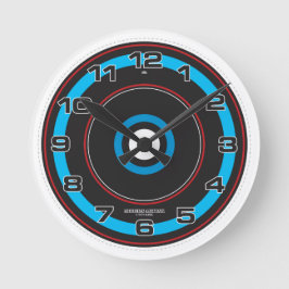 SPEEDOMETER CLOCK RUND KLOCKA