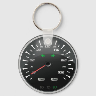 Speedometer Nyckelring