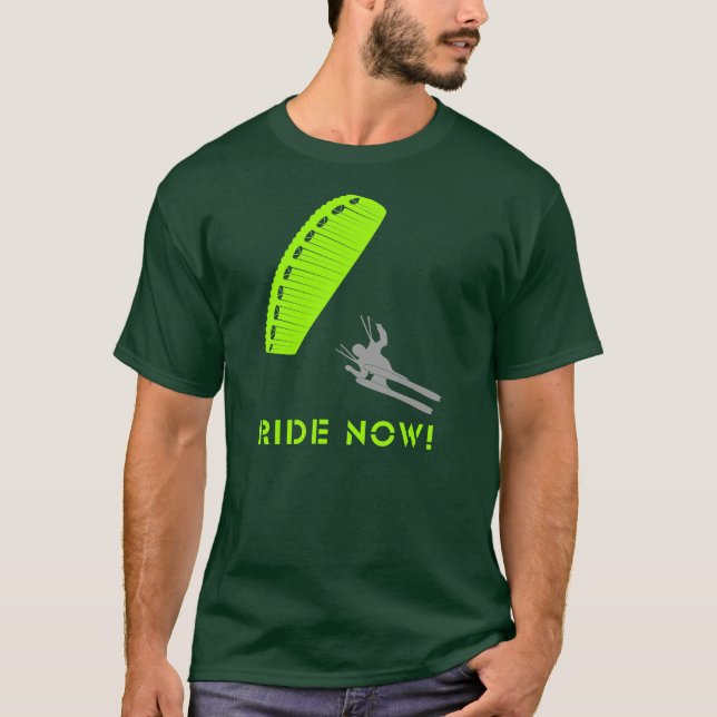 Speedriding! Ritt nu T-shirt (Framsida)
