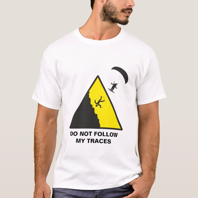 speedriding speedflying t-shirt (Framsida)