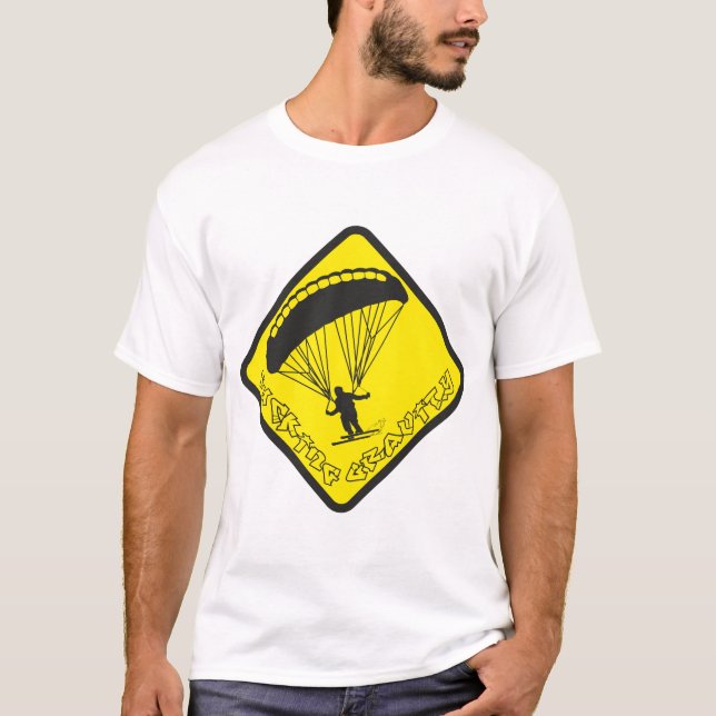 speedriding speedflying t shirt (Framsida)