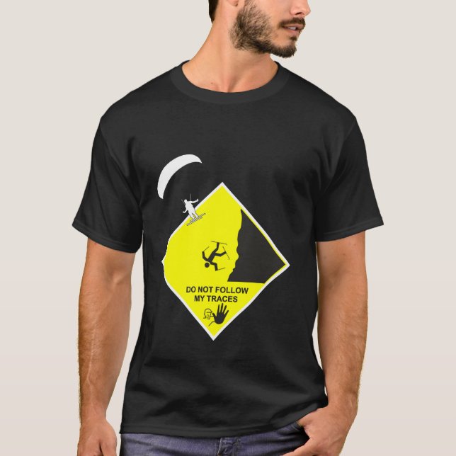 speedriding speedflying tee shirt (Framsida)