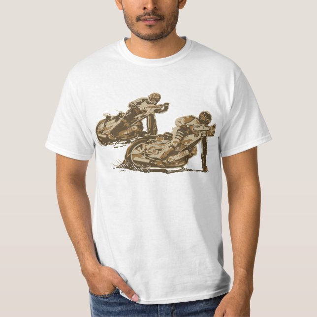 SpeedwaymotorcykelRacers T-shirt (Framsida)