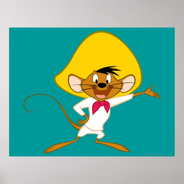SPEEDY GONZALES™ Stående Poster (Framsidan)