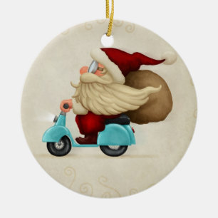 Speedy Jultomten Julgransprydnad Keramik