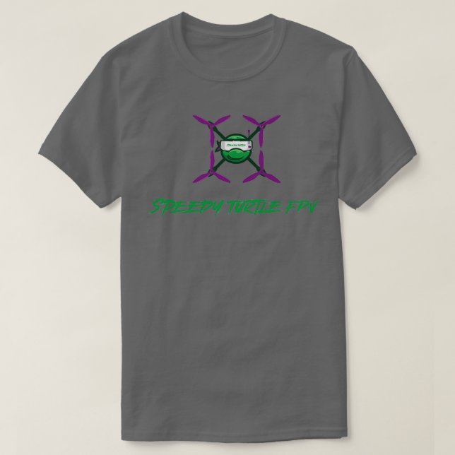 Speedy Turtle FPV T Shirt (Design framsida)
