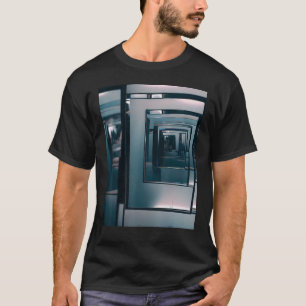 Spegel Art av fånge av infinity Glass Hall Mirro T Shirt