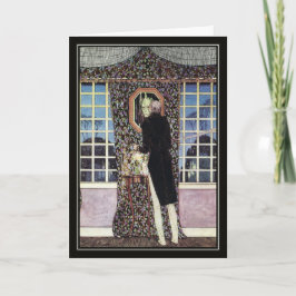 Spegel av Kay Nielsen Halloween Kort