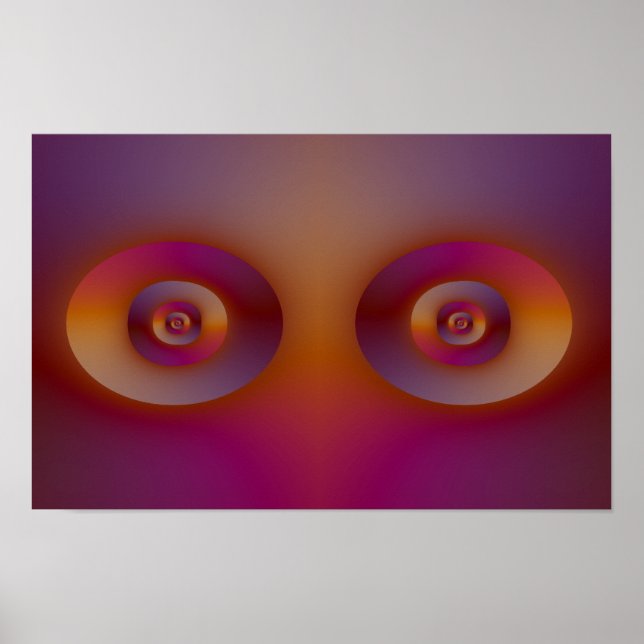 Spegel-bild Poster (Framsidan)