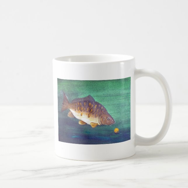 Spegel carp kaffemugg (Höger)