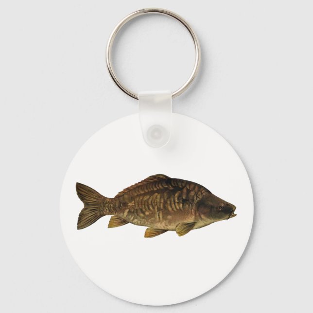 Spegel Carp Nyckelring (Framsida)