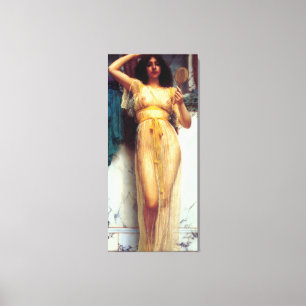 Spegel~en John William Godward Canvastryck