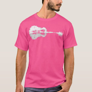 Spegel Ga för akustisk Guitar-skogNatur T Shirt
