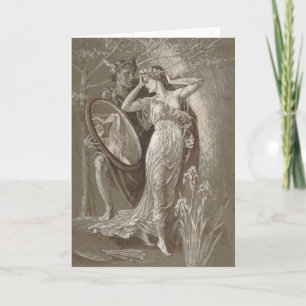 Spegel i Venus   Walter Crane Kort