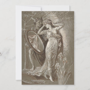 Spegel i Venus   Walter Crane Kort