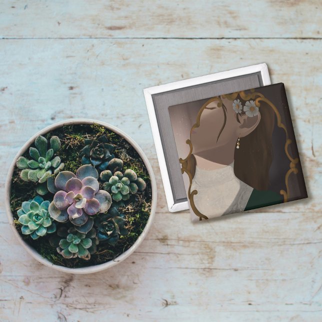 Spegel III - En flicka halv Gömt Magnet (Skapare uppladdad)