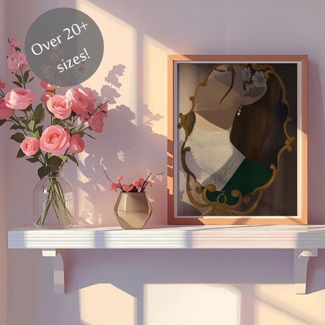 Spegel III - En flicka halv Gömt Poster (Skapare uppladdad)