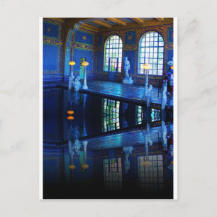 Spegel Image Hearst Castle Indoor Bassäng Vykort