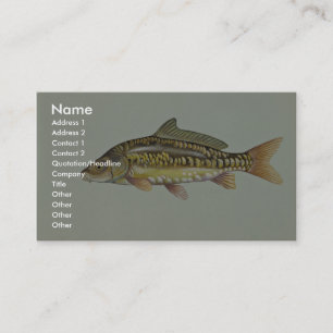Spegel karp visitkort