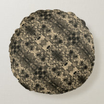 Spegel med strålande utseende, klassisk beige unic