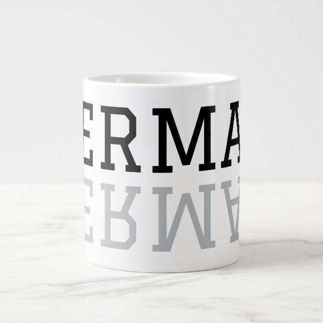 Spegel Mugg Jumbo Mugg (Framsidan)