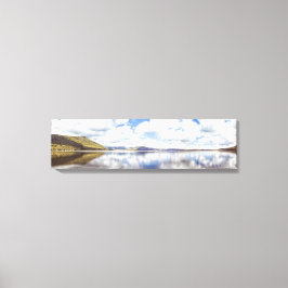 Spegel på Kanvastrycket Sjö Enchanting View Canvastryck