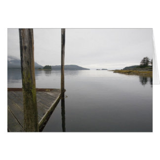 Spegel reflexionsfunter Bay, Alaska Hälsningskort