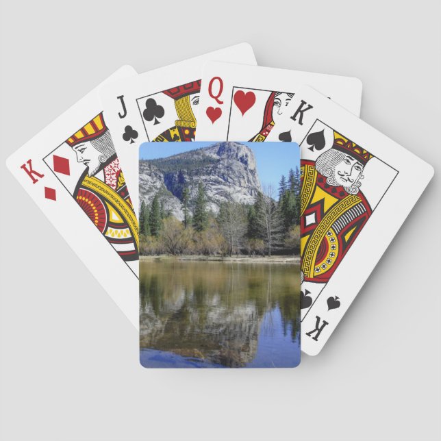 Spegel sjö casinokort (Baksidan)