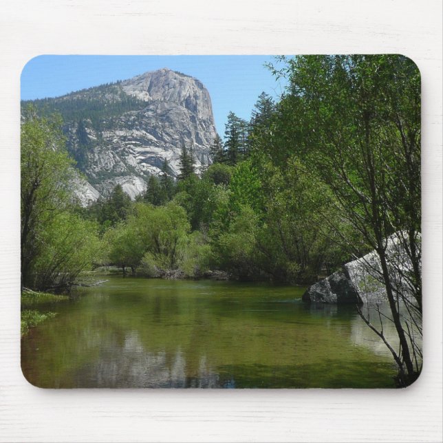 Spegel Sjö I i Yosemite nationalpark Musmatta (Framsidan)