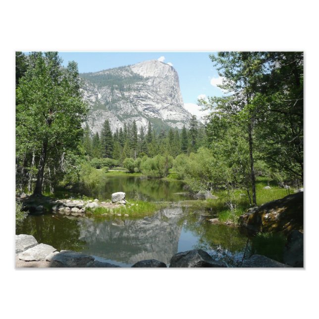 Spegel Sjö i nationalparken Yosemite Fototryck (Framsidan)